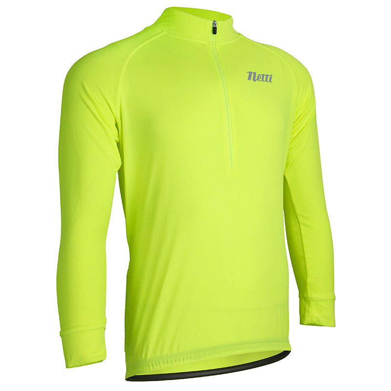 Netti Mens Sunshield Long Sleeve Jersey