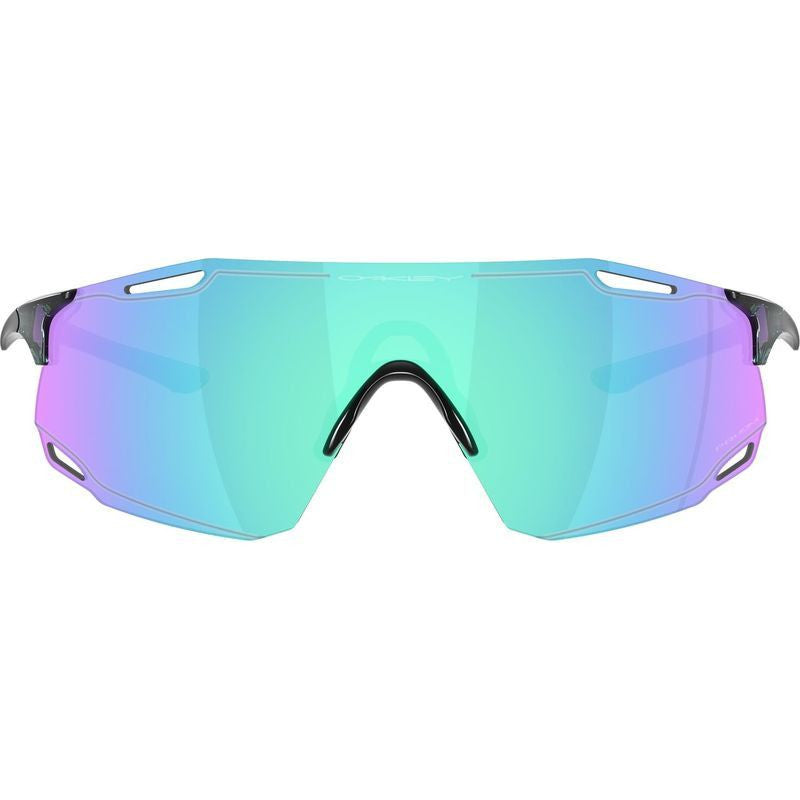 Oakley Cybr Dyno Crystal Black/Prizm Sapphire Sunglasses