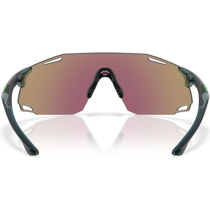 Oakley Cybr Dyno Crystal Black/Prizm Sapphire Sunglasses