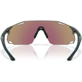 Oakley Cybr Dyno Crystal Black/Prizm Sapphire Sunglasses