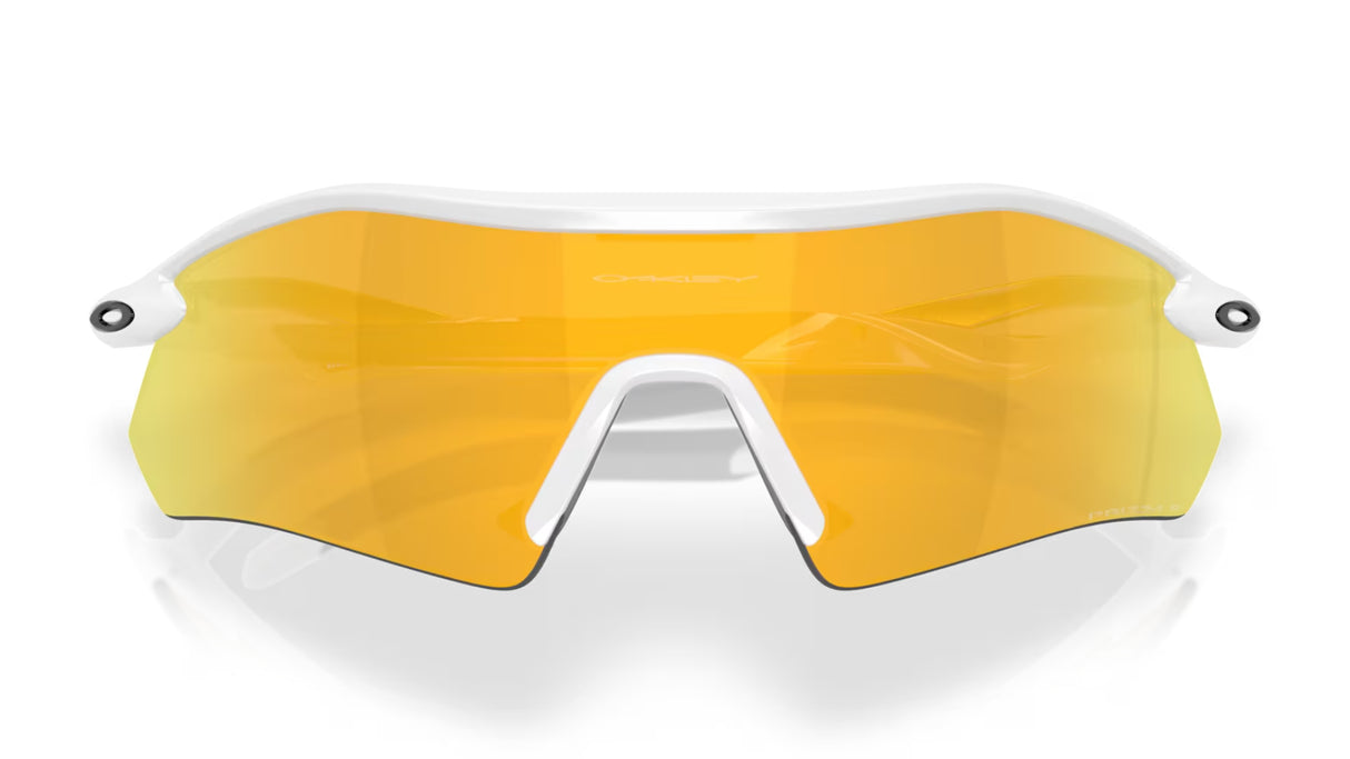 Oakley Radar Plate Polished White Prizm 24k Polarized