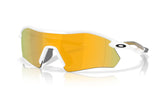 Oakley Radar Plate Polished White Prizm 24k Polarized