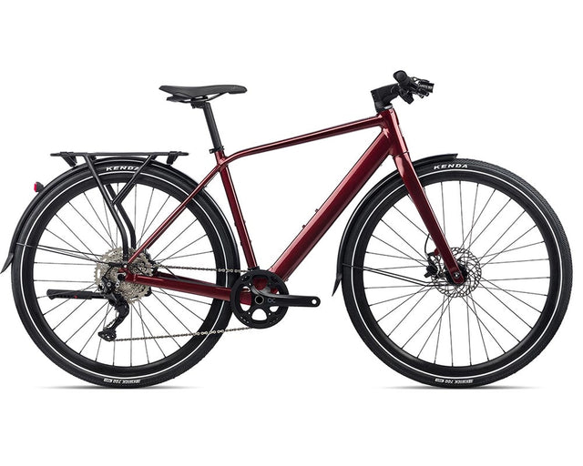 Orbea Vibe H30 EQ eBike (2022) Metallic Dark Red
