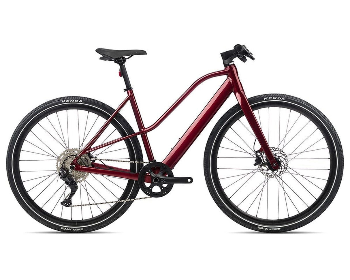 Orbea Vibe Mid H30 eBike (2023) metallic dark red