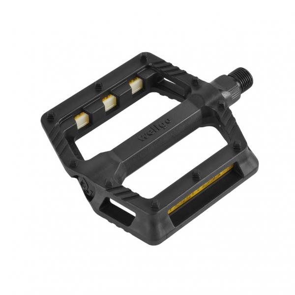 QBP Plastic DU Bearing 9/16" Flat Pedals