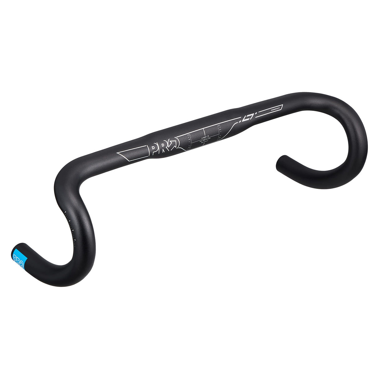 PRO LT Compact Road Handlebar 31.8mm Black