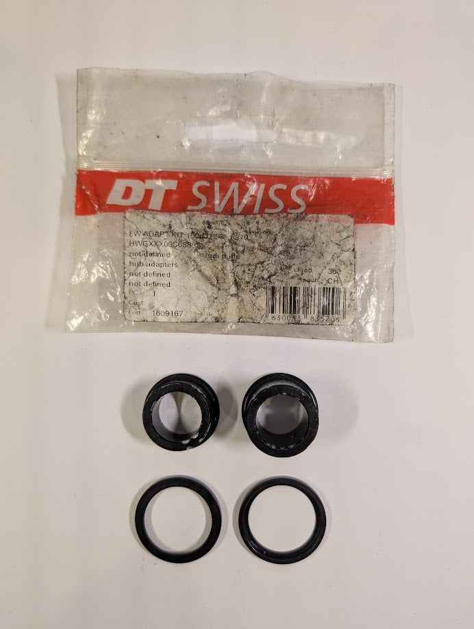 Hub P DT Swiss 350 12x100 Thru-Axle Conversion Kit End Caps for 15x100 (Used)