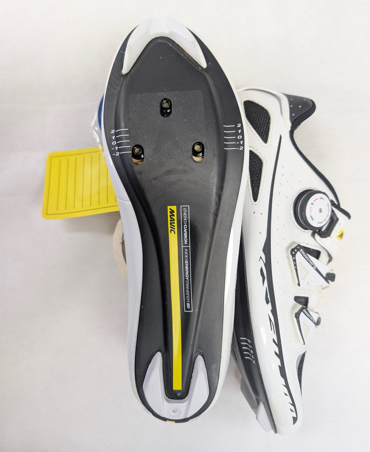 Mavic Ksyrium Ultimate II Mens Road Shoes White/Black 42 2/3 (Sample, Discoloured)