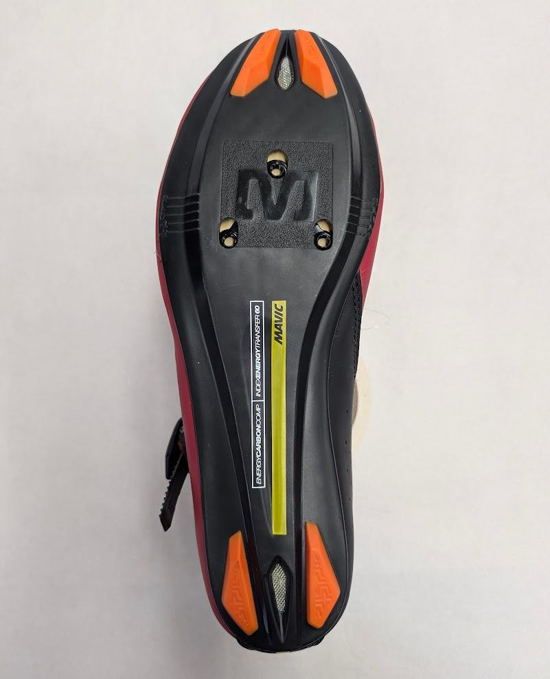 Mavic Ksyrium Elite II Mens Road Shoes Red/Black/Orange 42 2/3 (Sample)