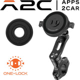 A2C One-Lock Magnetic Handlebar Mount Out Front