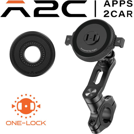 A2C One-Lock Magnetic Handlebar Mount Out Front