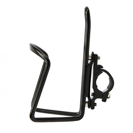 QBP Alloy Bottle Cage with Handlebar Mount Black