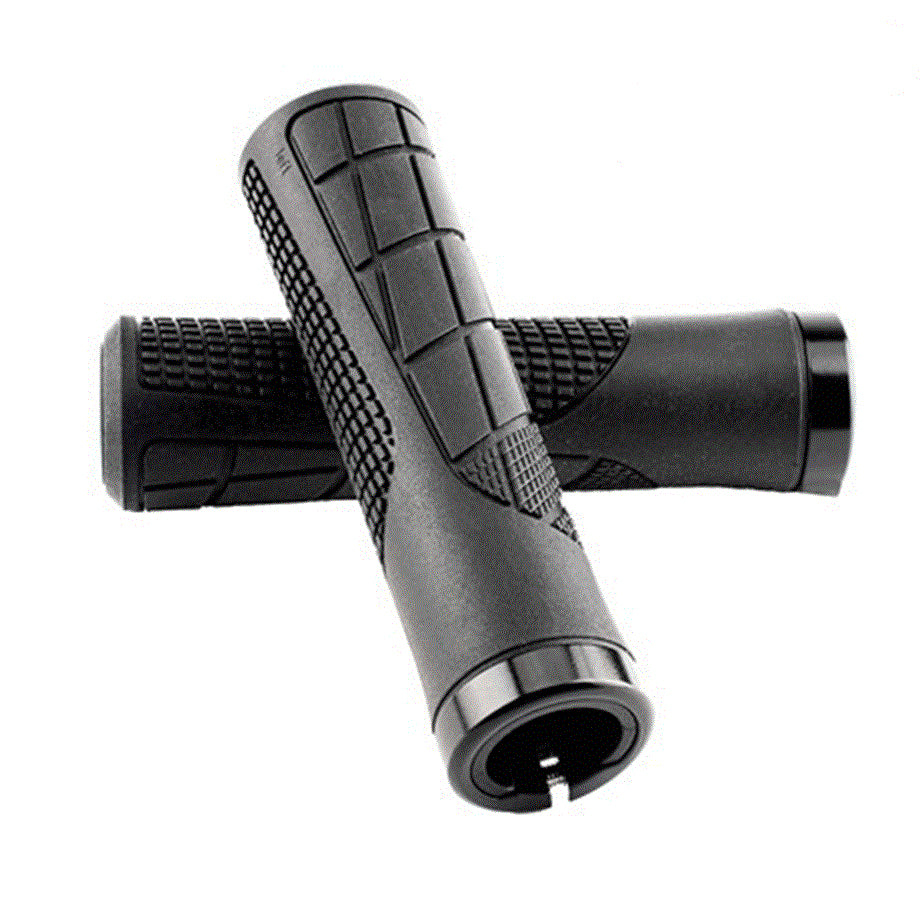 QBP MTB Lock On Grips Black