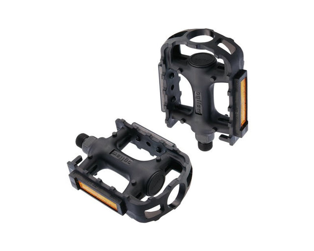 QBP Generic 9/16" Flat Pedals Black