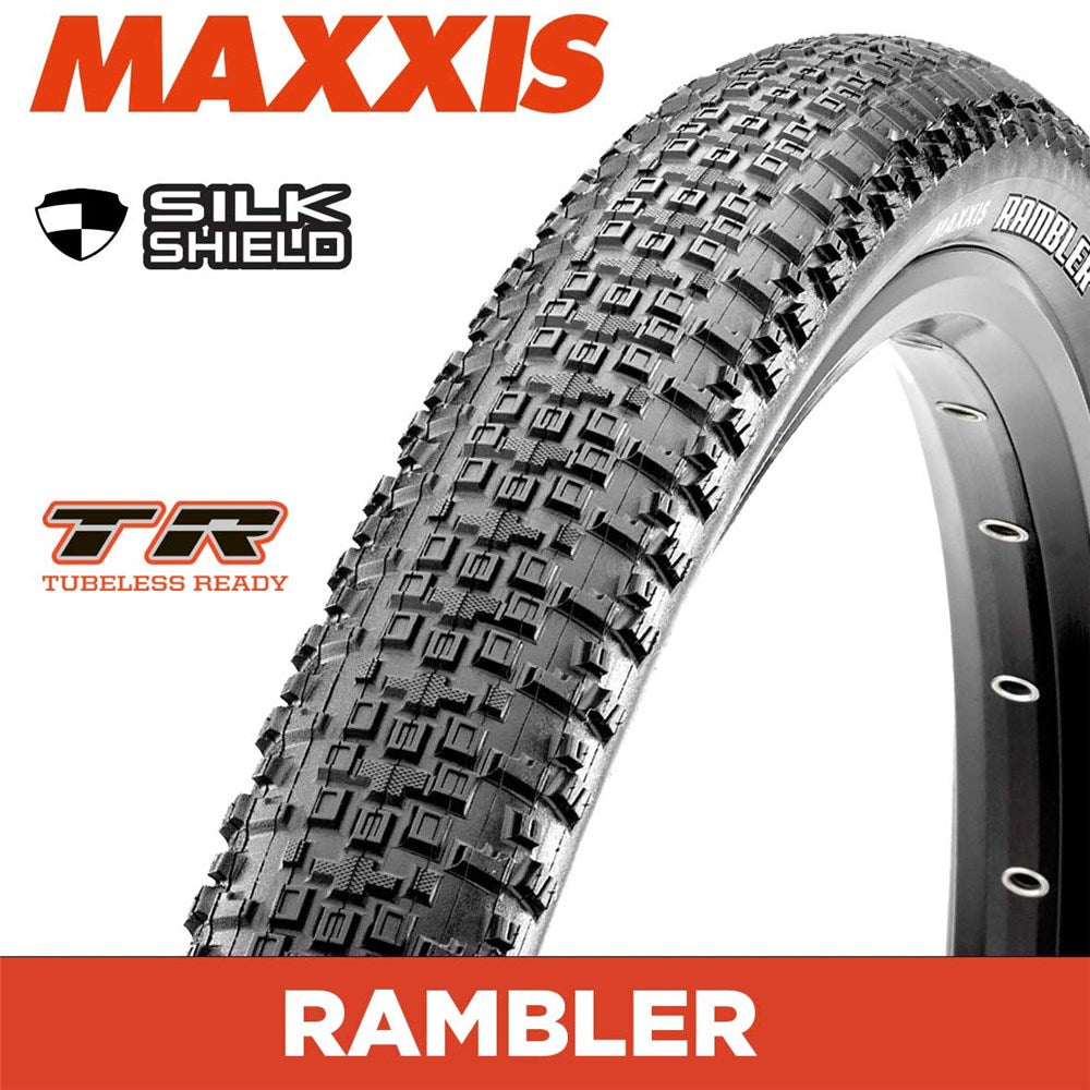 Tyre 700 Maxxis Rambler Folding TR Black