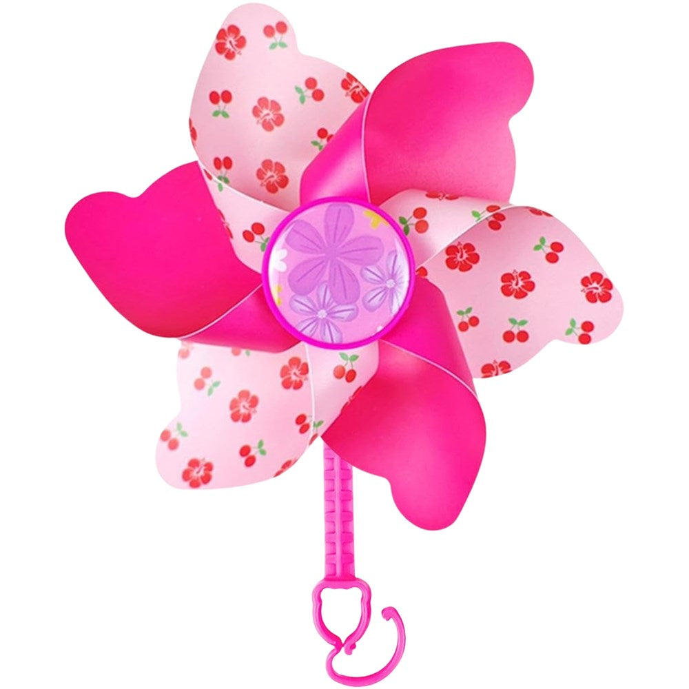 Rascal Kids Clip-on Windmill Handlebar Decoration Pink Cherries