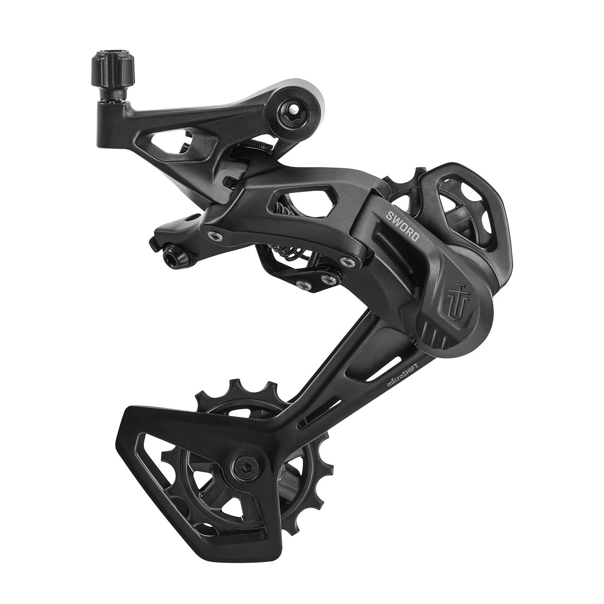 Rear Derailleur Microshift Sword Black Gravel 2x9- Long Cage