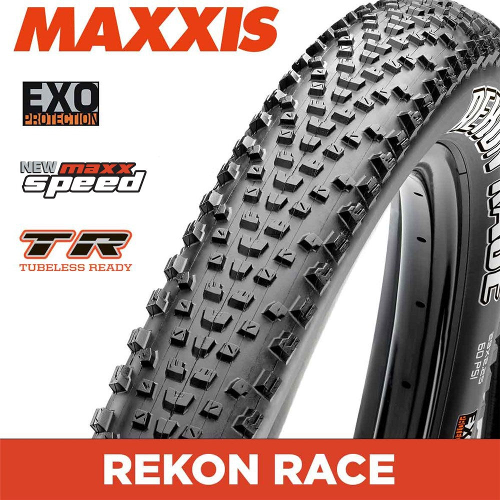 Tyre 29 x Maxxis Rekon Race Folding TR EXO 120TPI MaxxSpeed