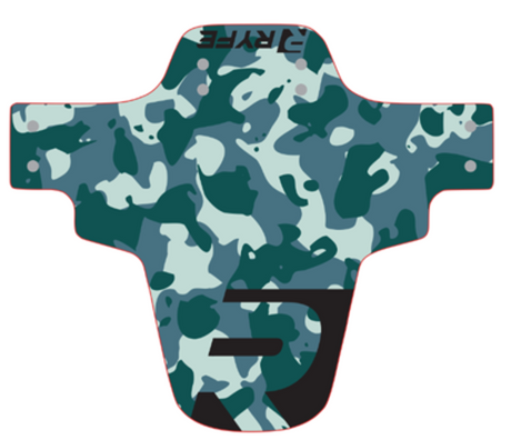 Ryfe MTB Front Mudguard Camo