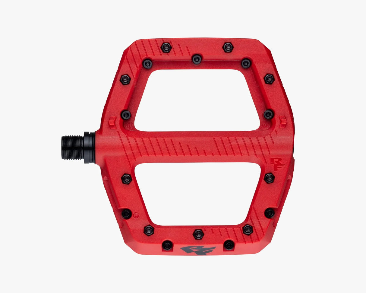 Raceface Chester Flat MTB Pedals Gen 2 red
