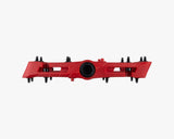 Raceface Chester Flat MTB Pedals Gen 2 red side