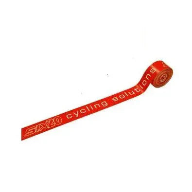 Six20 Cloth Adhesive Backed Rim Tape 13mm Red | Ivanhoe Cycles