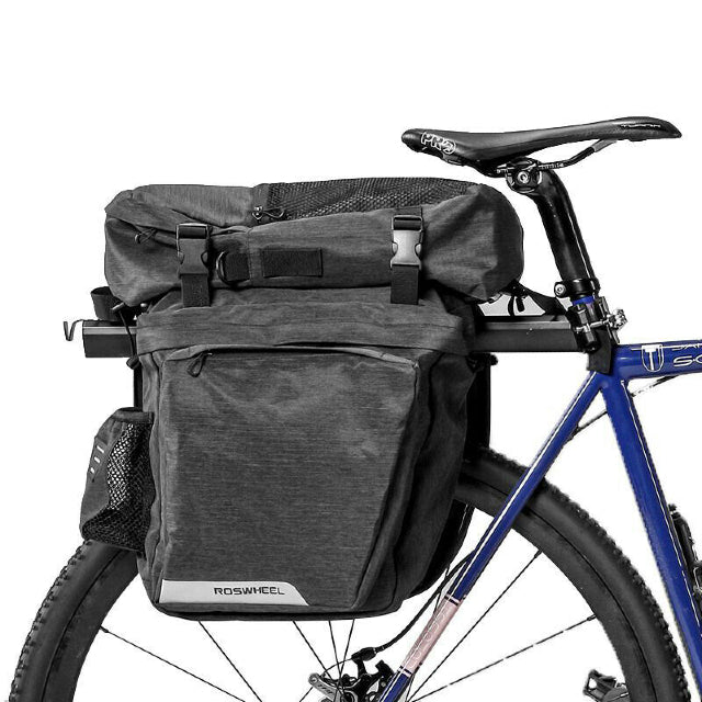 Sahoo 3-in-1 Triple Pannier Set 35L Grey