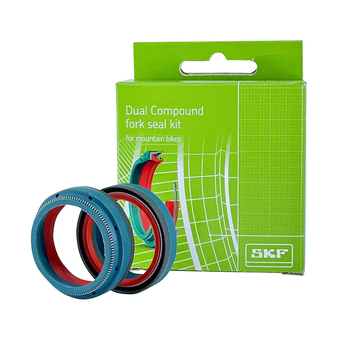 SKF Dual Compound 38mm Fork Seal Kit for Fox/RockShox