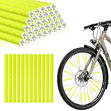 Azur Safety Spoke Reflectors Yellow 36pcs