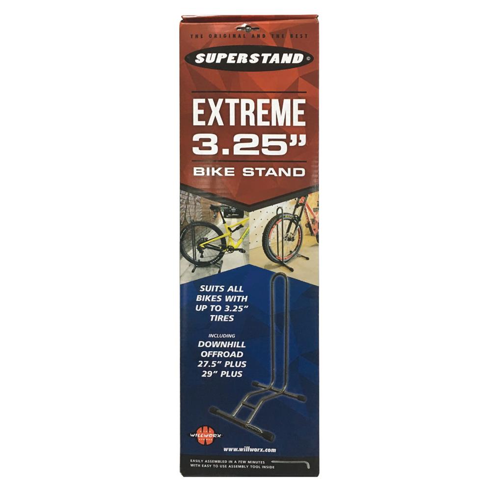 Superstand Extreme Single Bike Floor Stand 3.25" - Flat Pack