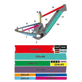 Slicy Sublimistick Frame Protection E-Bike Gloss Clear