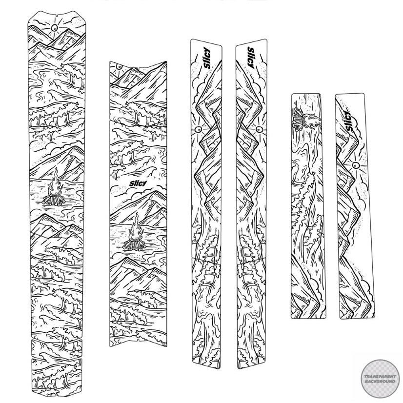 Slicy Sublimistick Graphic Frame Protection Kit