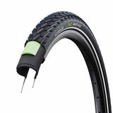 Tyre 27.5 x 2.15 Schwalbe Marathon GreenGuard Black Reflective