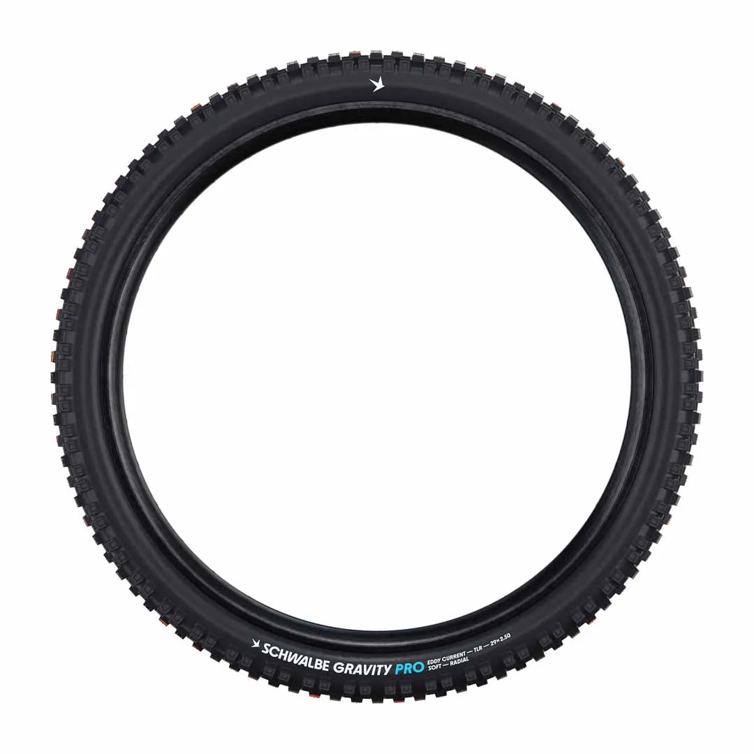 Tyre 29 x 2.50 Schwalbe Eddy Current Gravity Pro Soft TLR Folding