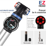 Beto Alloy MTB Pump with Gauge
