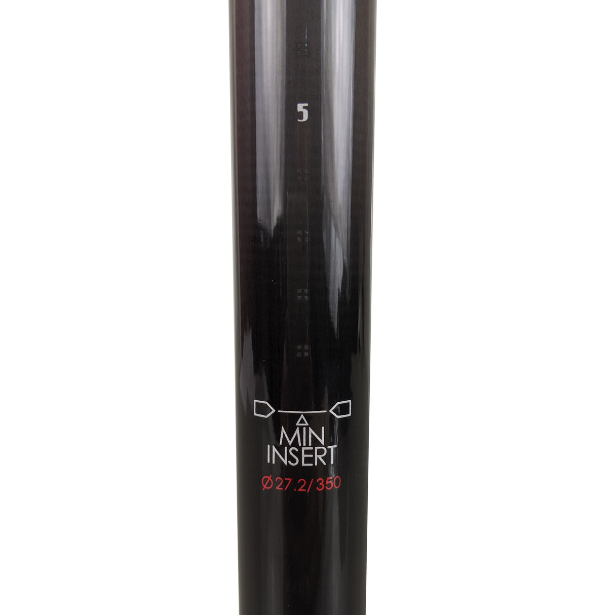 Seatpost 27.2 x 350mm Carbon Gloss Black (3992G)