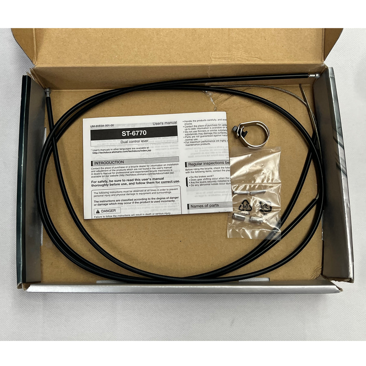 Shimano Ultegra Di2 ST-6770 2x10 Speed Electronic Road Dual Control Lever (Left only)