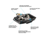 Shimano PD-M821 Saint Gravity pedal breakdown