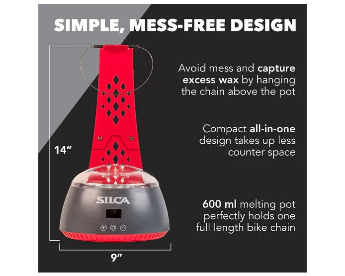 Silca Chain Waxing System design