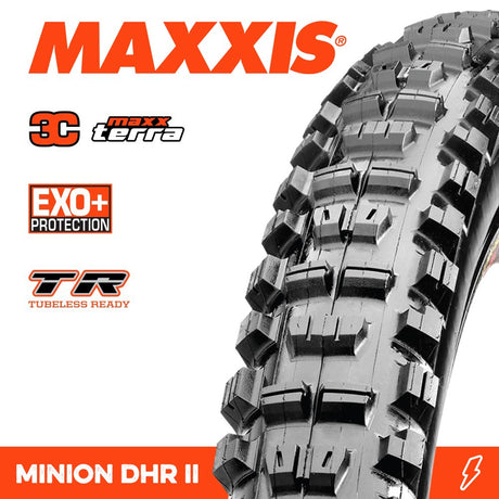 Tyre 29 x 2.40 Maxxis Minion DHR II 3C EXO+ TR