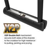 OnGuard Bulldog Mini DT 8015 9x14cm U Lock + 10mm Cable