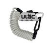 ULAC Piccadilly Carabiner Cable Bike Lock silver