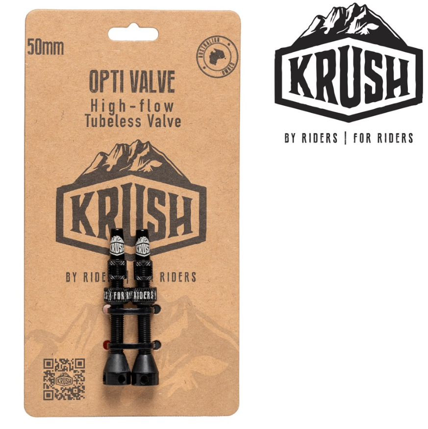 Krush Opti-Valve 50mm Tubeless Valves