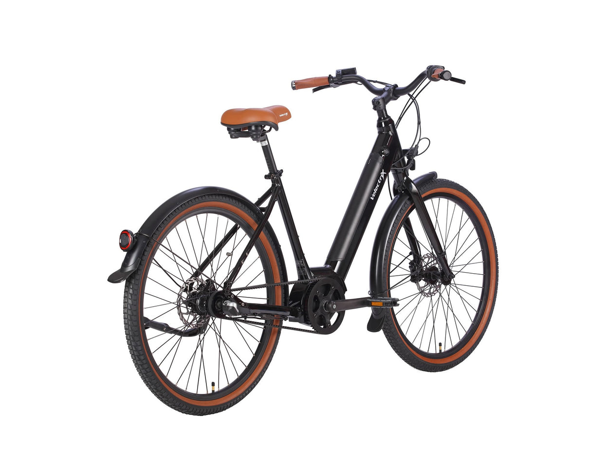 Velectrix Cruiser Pulse STX Step Through Cruiser Electric Bike oblique rear
