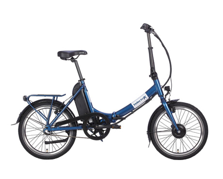 Velectrix Foldaway Compact Folding Electric Bike Blue
