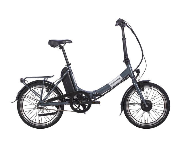 Velectrix Foldaway Compact Folding Electric Bike Grey