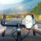 A2C Phone Holder Silicone w/Handlebar Bracket