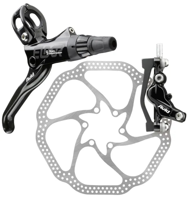 SRAM Avid Elixir 9 Trail Carbon Brake Lever with Hydraulic Brake Caliper - Rear (New, Take-off)