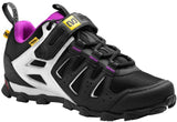 Mavic Zoya Womens MTB Shoes Black/White/Purple 38 2/3 (Sample)