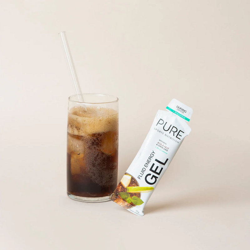 PURE Fluid Energy Gel 50g - Kola Nut & Lemon Juice